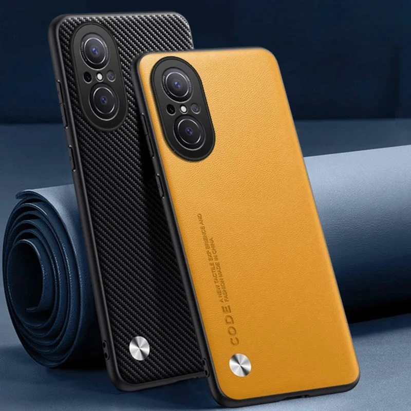 Funda de cuero PU de lujo para Huawei Nova 9 SE Nova9, funda trasera de silicona mate, funda protectora para teléfono para Huawei Nova 9 Pro Coque