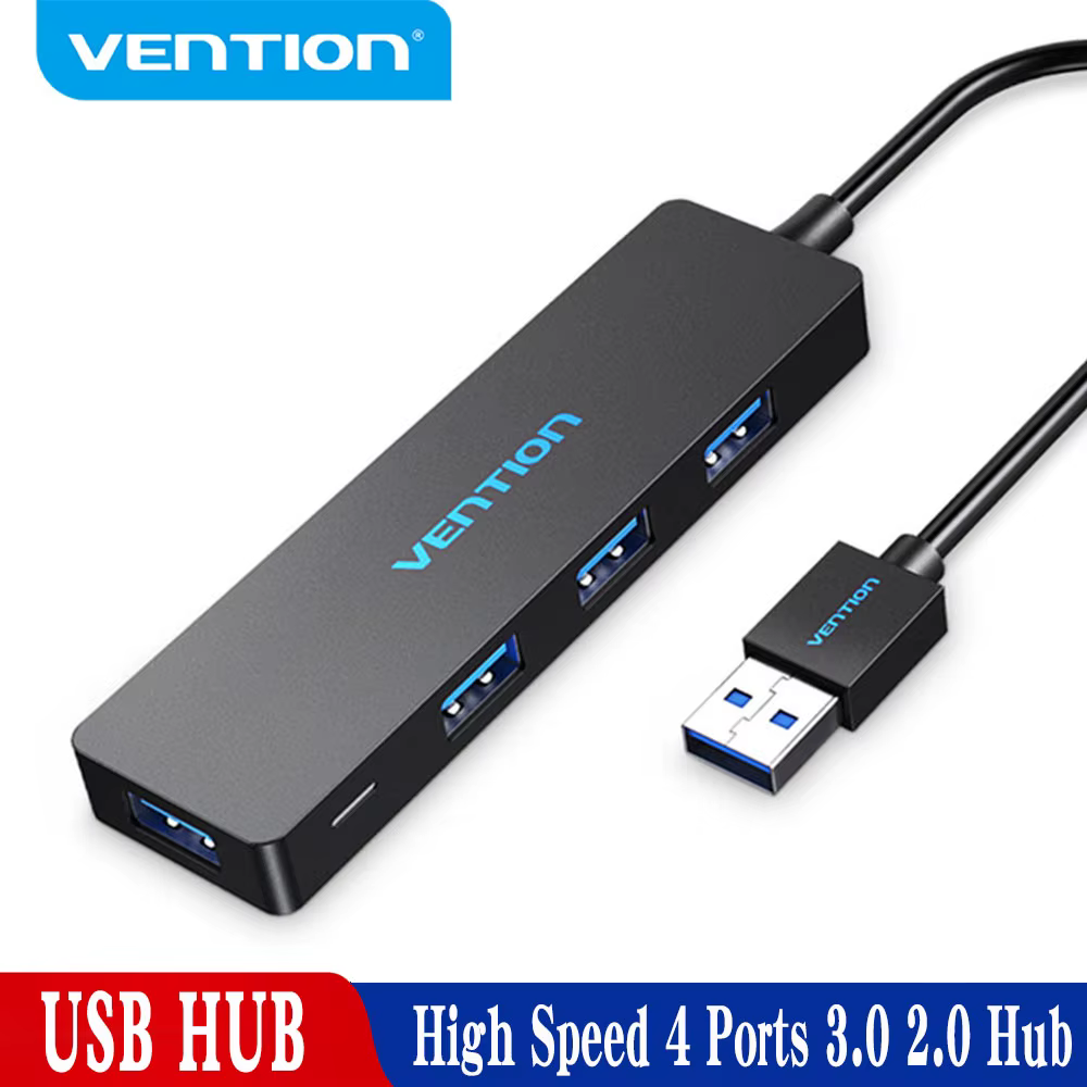 Hub USB 3.0 Vention – 4 Puertos OTG para MacBook Air y PC - imagen 3