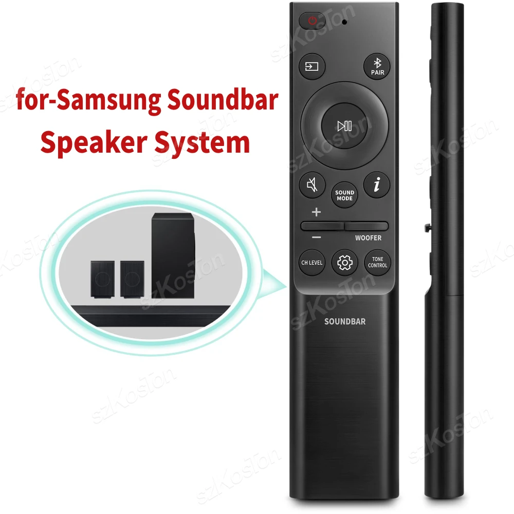 Barra de sonido remota para Samsung, sistema de altavoces, reemplazo de sonido envolvente, Control remoto para Samsung Audio Home Theater
