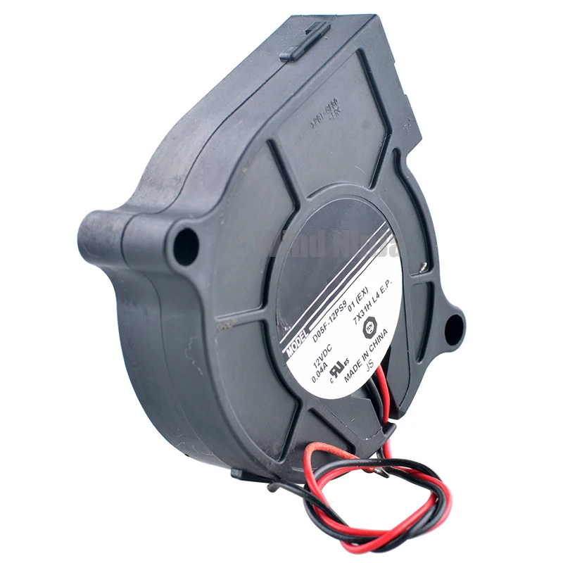 Ventilador centrífugo silencioso para impresoras humidificadoras, ventilador de refrigeración de 5cm, 50mm, 50x50x15mm, cc 12V, 0.04A, 2800rpm, D05F-12PS9 - imagen 3
