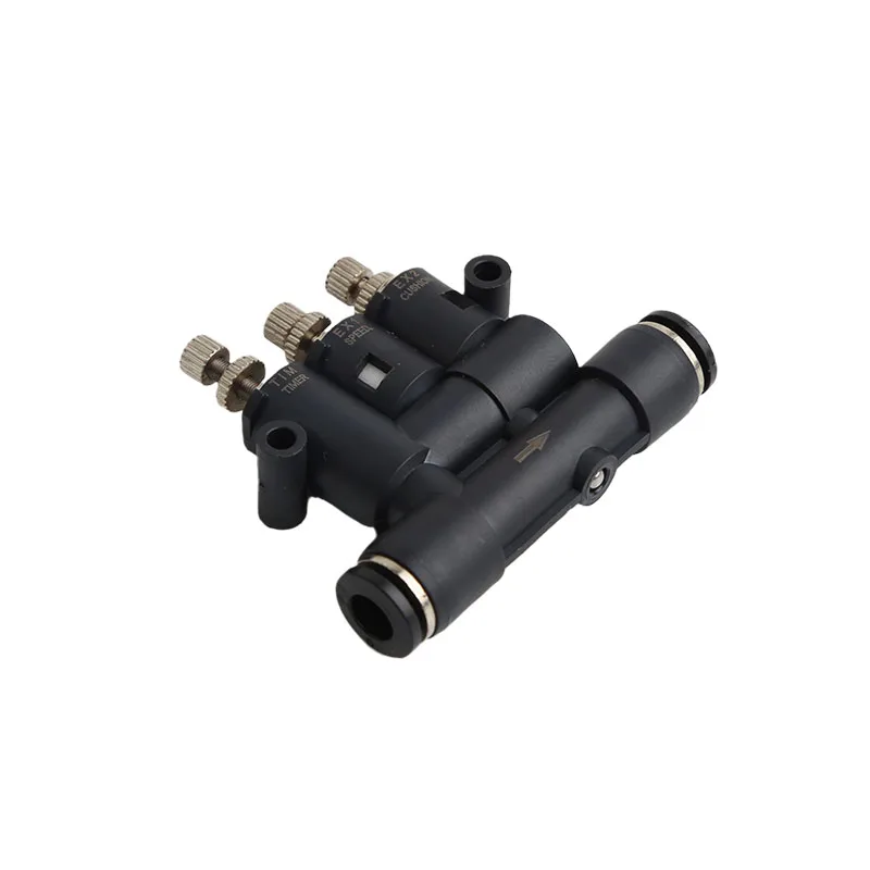 Cilindro neumático ajustable externo, junta de amortiguación de aire ANA con ajuste de velocidad, amortiguador de tiempo, SA-06/08/10 - imagen 2