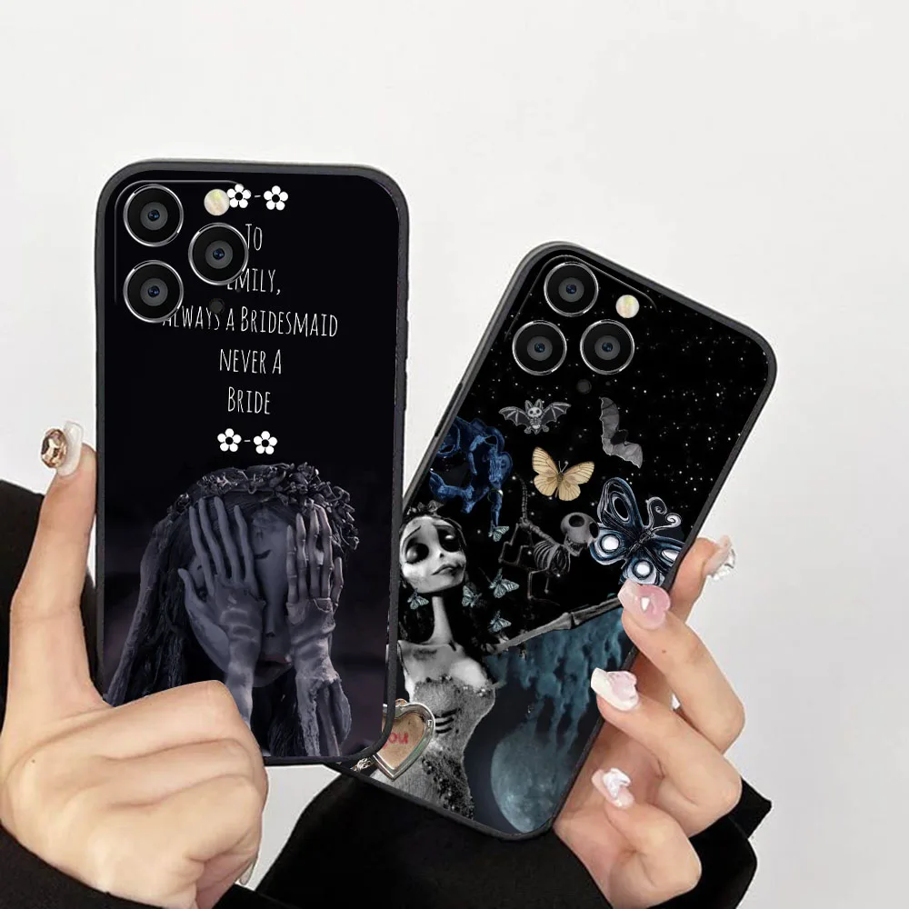 BY-24 Funda blanda Corpse Bride para Samsung S21 S22 S23 S24 FE Ultra A01 A02 M02 M02S Quantum 2 Plus - imagen 5