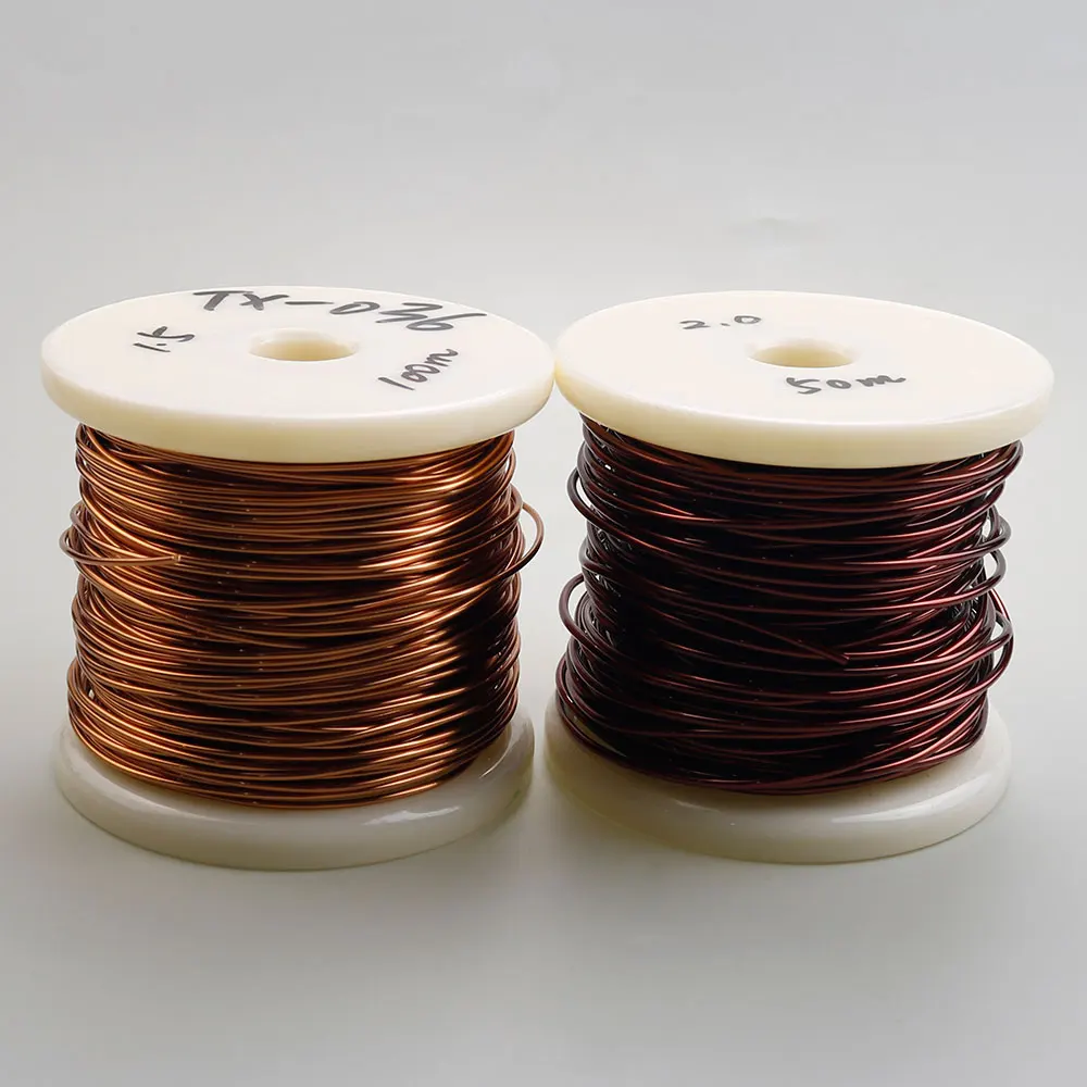QA-1-155 2UEW-alambre de cobre esmaltado de poliuretano, alambre electromagnético, QA-1-130, alta temperatura, 1,2mm, 1,5mm, 2,0mm, 2,5mm, QZY-2-180 - imagen 3