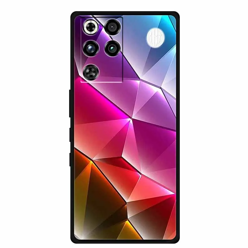Funda para ZTE Nubia Red magic 11 Pro + Redmagic 11 pro plus, funda de teléfono de silicona suave, parachoques protector de TPU, escudo de Color de moda - imagen 2