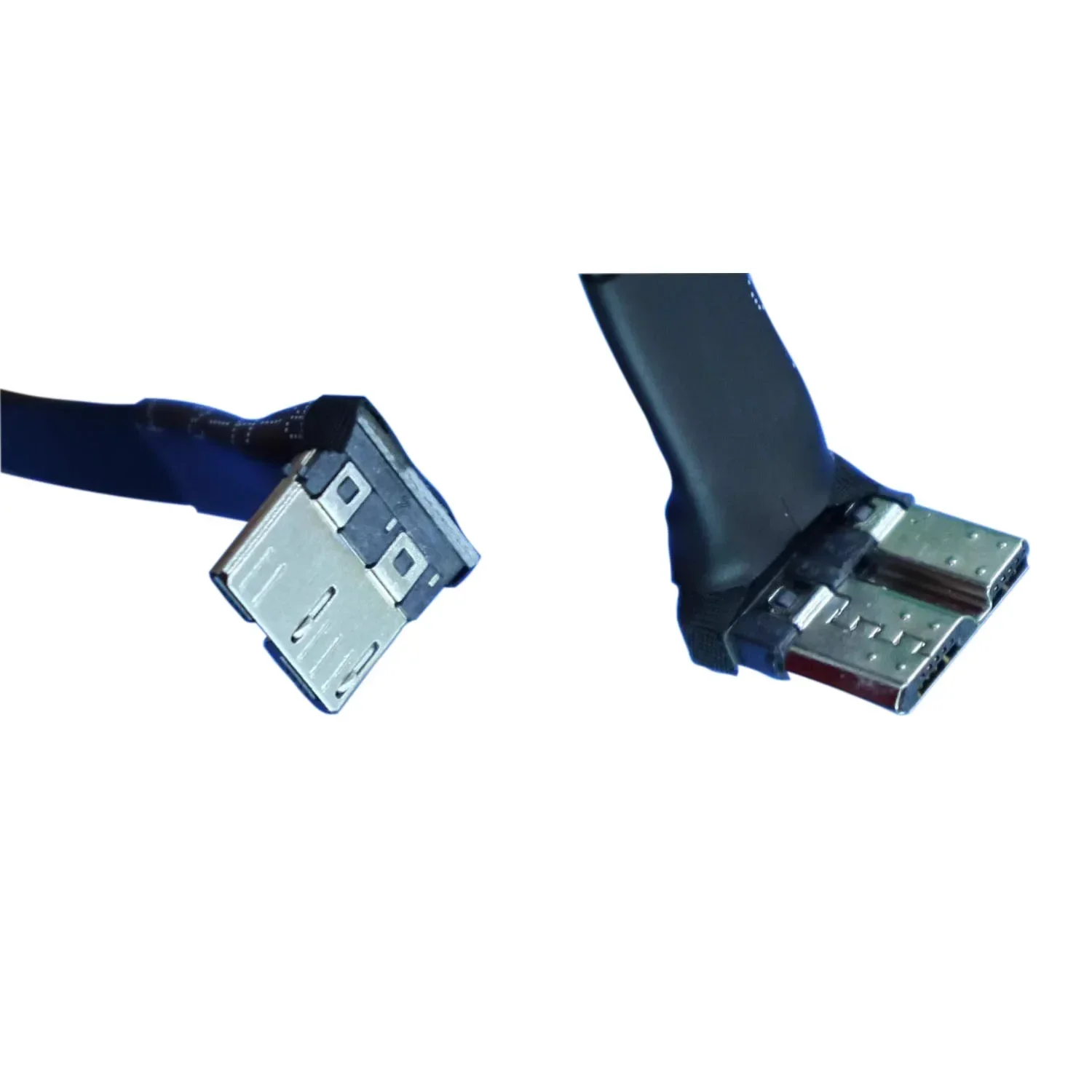 ADT codo FPV USB 3,0 tipo C a Micro-B Cable de extensión plano hembra a macho con marcador electrónico para GPS Monitor cardán de mano sin escobillas - imagen 5