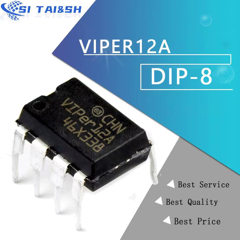 10 Uds VIPER12A VIPER12 DIP-8 VIPER22A VIPER22 VIPER20A VIPER20 VIPER53 VIPER53A VIPER32A VIPER16L VIPER17L VIPER26L VIPER27L