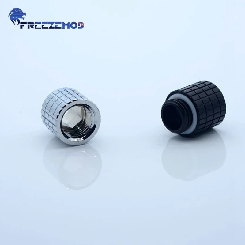 Extensor de rosca FREEZEMOD de cobre hembra a hembra de 15mm G1/4 ''compuesto pc enfriador de agua montaje interior Hexagonal fijo. BYCZT-C15 - imagen 2