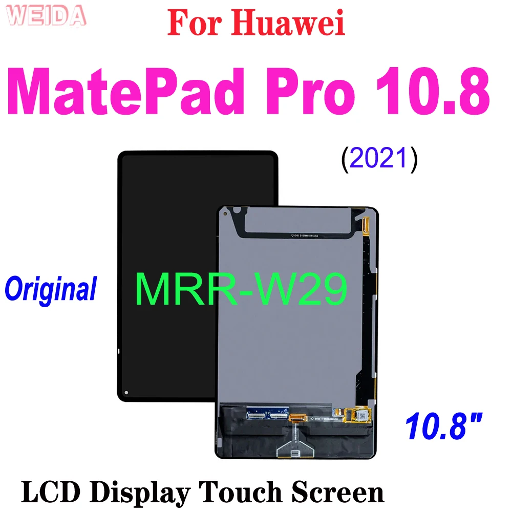Pantalla LCD Original de 10,8 pulgadas para Huawei MatePad Pro, montaje de digitalizador con pantalla táctil de repuesto, 10,8 (2021) MRR-W29