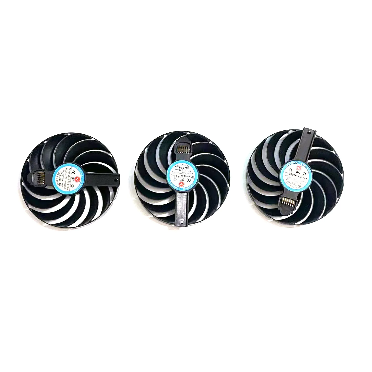 Nuevo ventilador DIY 95MM 6PIN DC10U12D9-C RX6900 XT GPU ventilador para Sapphire NITRO + AMD Radeon RX 6900 XT SE refrigeración de tarjeta gráfica - imagen 3