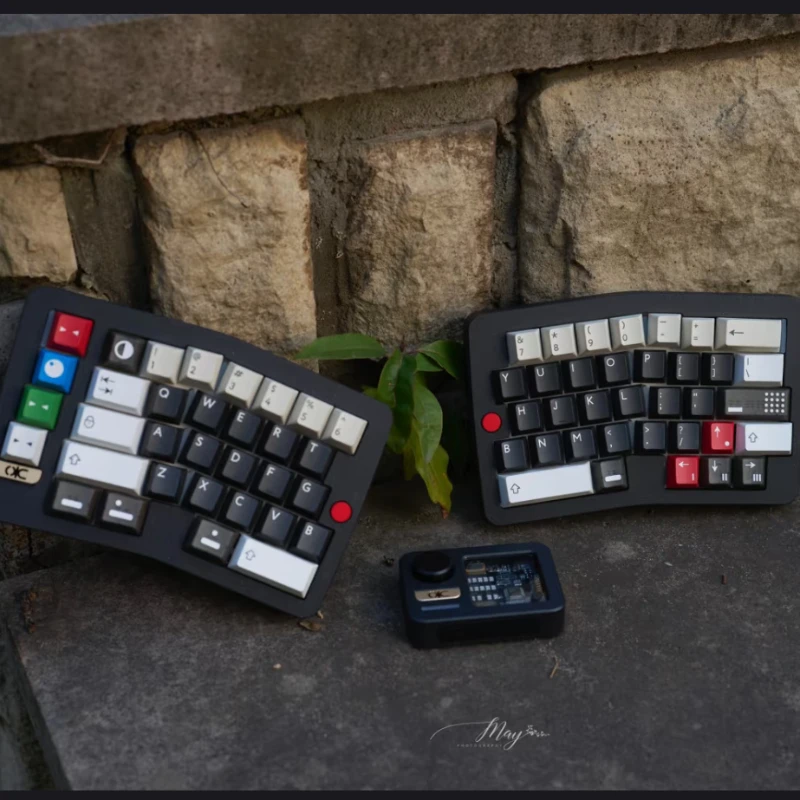 Kit de teclado QK Alice Duo, Teclado mecánico de aluminio Bluetooth de modo Dual, teclado personalizado de intercambio en caliente sin eje ni tecla