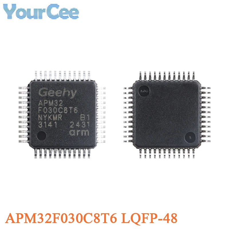 5 uds/1 unidad APM32F003F6P6 APM32F003F6U6 APM32F030C8T6 APM32F030K6T6 APM32F035C8T7 APM32F051C8T6 APM32F072CBT6 ARM Chip MCU de 32 bits - imagen 3