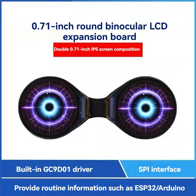 Pantalla LCD SPI 0.71" 160x160 color para Arduino ESP32 - imagen 5