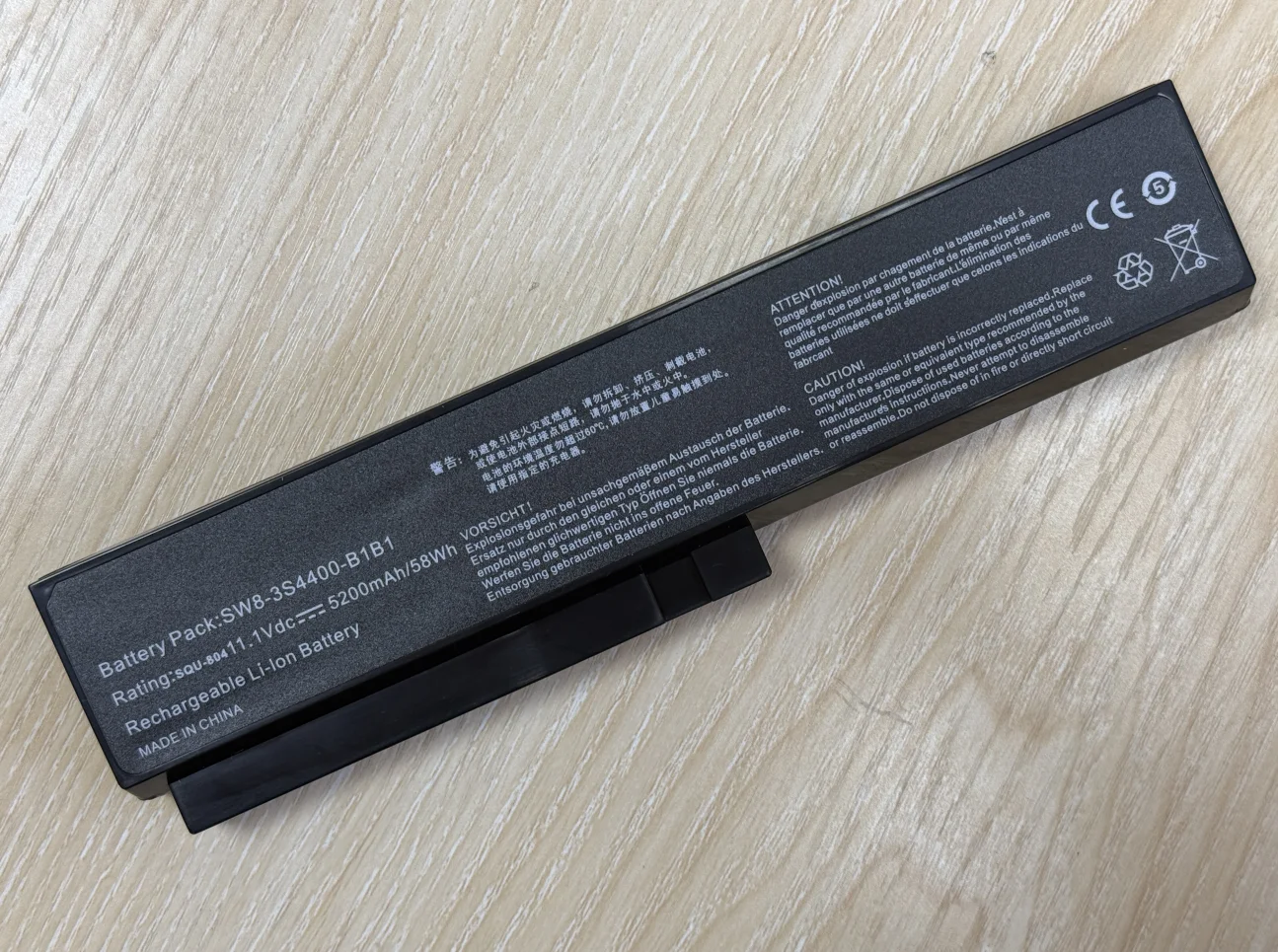 Batería del ordenador portátil de 4400mAh para LG R410 R510 R560 SQU-804/805 SQU 807 SW8-3S4400-B1B1 3UR18650-2-T0144 3UR18650-2-T0188 - imagen 4