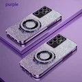 Purple  with Holder