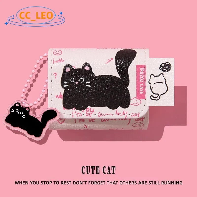 Funda para EDIFIER EvoBuds, funda suave de cuero con dibujos de cachorros y gatos, adecuada para EDIFIER EvoBuds, funda protectora a prueba de golpes - imagen 5