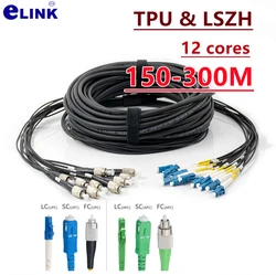 Cable de fibra óptica monomodo blindado LC/FC/ST APC LSZH