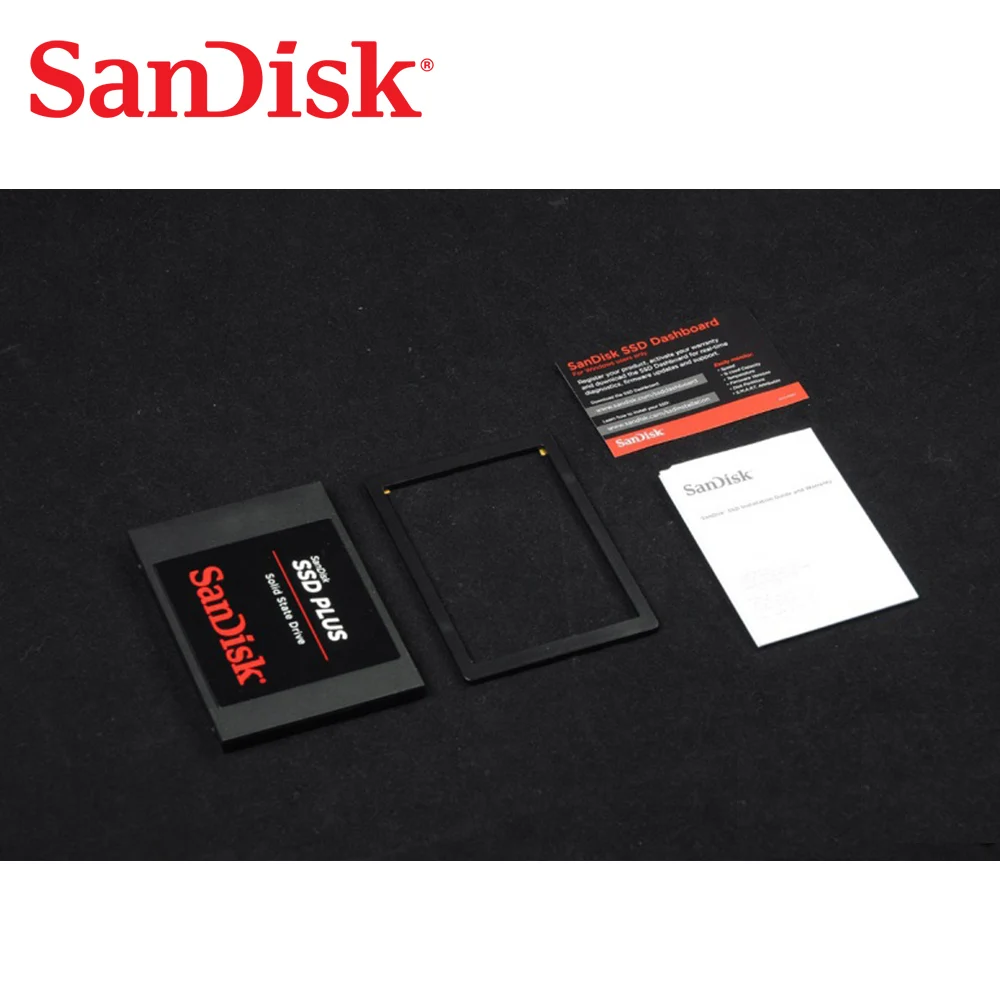 Sandisk SSD Plus 2TB 1TB 240GB 480GB SATA III 2,5 "portátil disco duro interno de estado sólido disco ordenador regalo PC - imagen 5