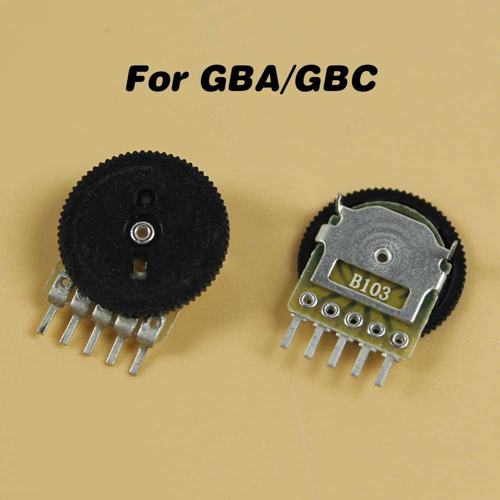 Interruptor de volumen para Gameboy Advance, potenciómetro de placa base, pieza de repuesto, 5 piezas, para GBA SP GBC GB - imagen 3