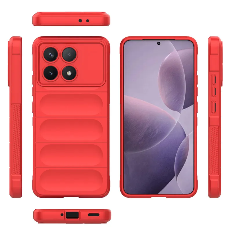 Para Xiaomi Poco F6 Pro Funda Poco F6 Pro Funda de silicona suave Protector de parachoques Fundas protectoras de teléfono para Xiaomi Poco F6 Pro Funda - imagen 3