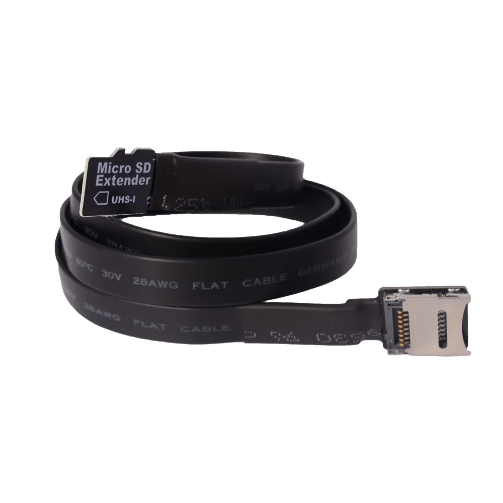 Tarjeta SD SD SDHC SDXC UHS-I MicroSD TF de alta velocidad Cable de extensión Flexible suave adaptador de lector de tarjetas de memoria FPC 5CM 10CM 15CM 20 30CM - imagen 5