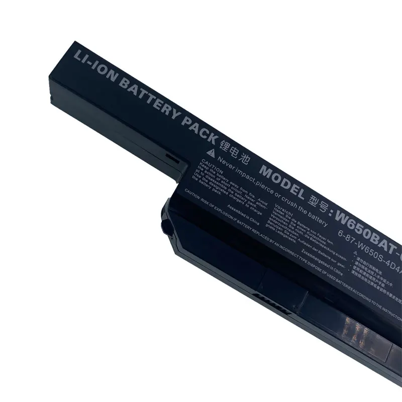 Batería de W650BAT-6 para Clevo W650S, W650SB, W650SH, W650SZ, W651SC, W655SF, W655SJ, W670SR, Hasee, K610C, K650D, K570N, K710C, K590C, K750D - imagen 2