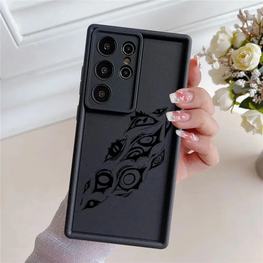 Funda de teléfono con calavera para Samsung Galaxy S24 S24 FE S25 S22 S21 S20 S25 Ultra S23 S23 Plus Note 20 TPU Ultra suave - imagen 5