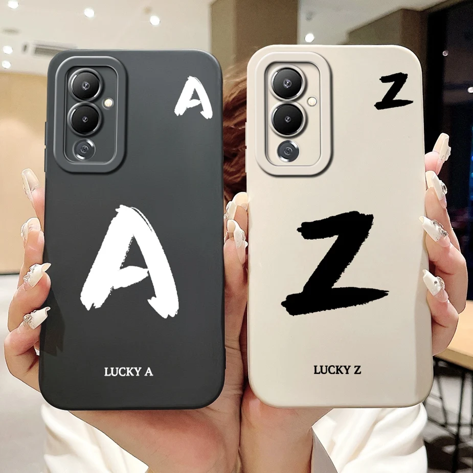 Para Tecno Pova 4 Pro funda LG8n Linda funda con letras de la suerte a prueba de golpes funda de teléfono para Tecno Pova 4 Pro Pova4 LG7n Fundas suaves parachoques - imagen 2