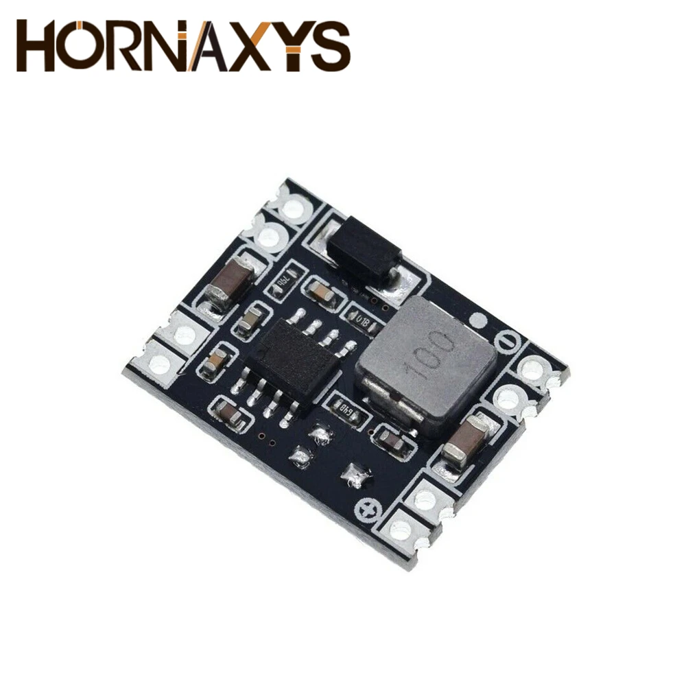 10 Uds DC-DC 3A módulo de fuente de alimentación reductor MP1584EN 5V-12V 24V a 5V 3,3 V 9V 12V salida fija para Arduino reemplazar LM2596 - imagen 2