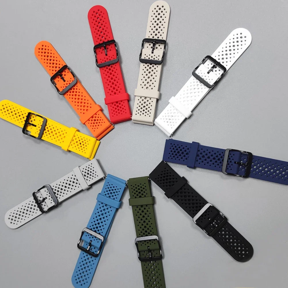 Correa de reloj inteligente de 22mm para Garmin Forerunner 570 pulsera deportiva de silicona de 47mm para Garmin Venu 3 2 265 255 Vivoactive 4 correa de reloj - imagen 2