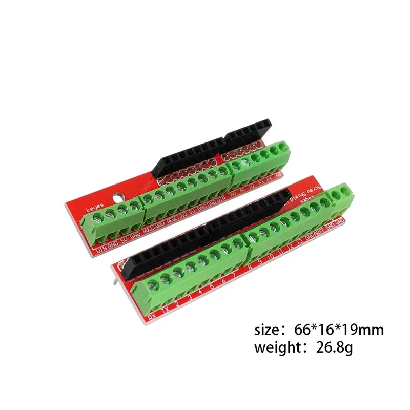 Placa de expansión de Terminal de estudio Si Tai & SH Screw Shield V2 (doble soporte) para arduino UNO R3 - imagen 2