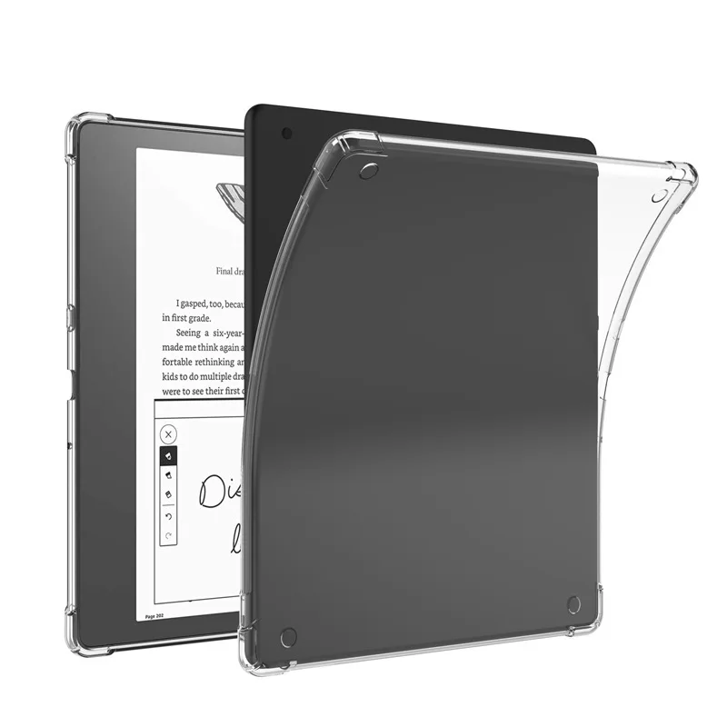 Para Kindle Scribe 10,2 "2024 funda transparente bolsas de aire protección suave de TPU a prueba de golpes Capa Fundas Shell para Kindle Scribe 2022 - imagen 2