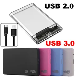 Caja Externa SSD USB 3.0 – Carcasa Transparente para PC y Portátil