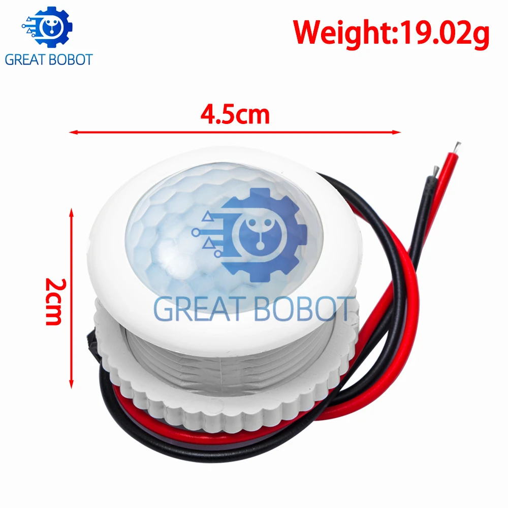 BS 220V 50HZ PIR IR lámpara de inducción humana infrarroja-interruptor de Control de luz luz de techo Sensor de movimiento encendido apagado 3-6m superior - imagen 2