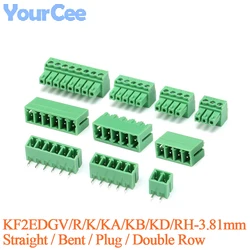Terminal Enchufe Doble Fila Pin Recto para Conectores