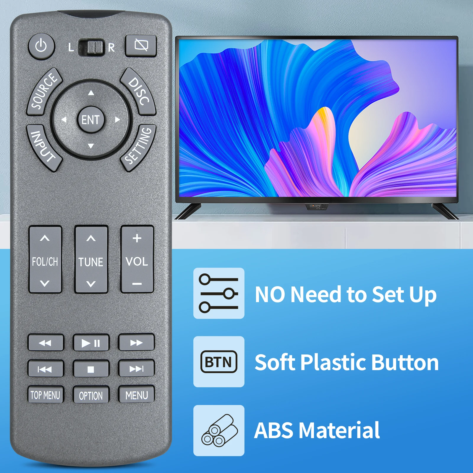 Control remoto de asiento trasero para Lexus LX570, LX460, LX450, DVD, entretenimiento, nuevo - imagen 3