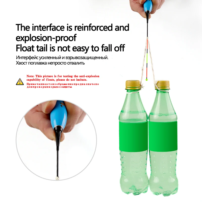 Flotador con Sensor de gravedad + 1 CR425 + 1 tubo de boya + 1 ganchos para bolsa boya Vertical Nano cambio de Color eléctrico con 1 herramienta de aparejos de boya de cuentas, 1 ud. - imagen 5