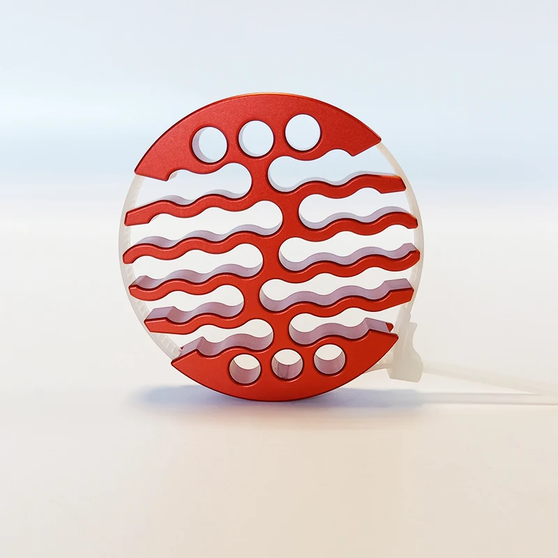 Herramienta de gestión de cables de sala de red de 30 agujeros, herramienta de clasificación de cables multiredes, peine de cable de metal duradero para 5 y 6 categorías - imagen 5