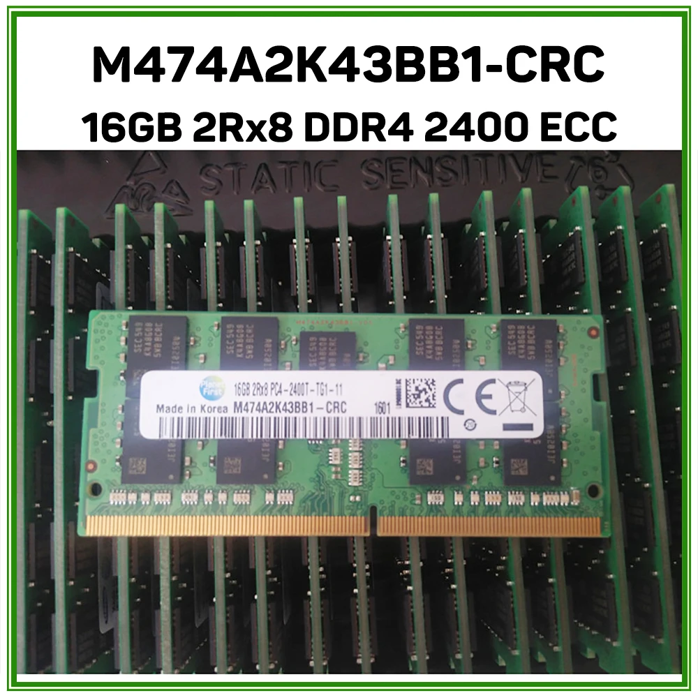 Memoria para portátil Samsung 16G 16GB 2Rx8 DDR4 2400 ECC SO-DIMM M474A2K43BB1-CRC - imagen 3