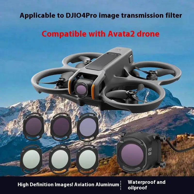 Filtros UV ND8/16/32/64, accesorios de fotografía aérea, piezas de cámara para Drone Air Unit Pro