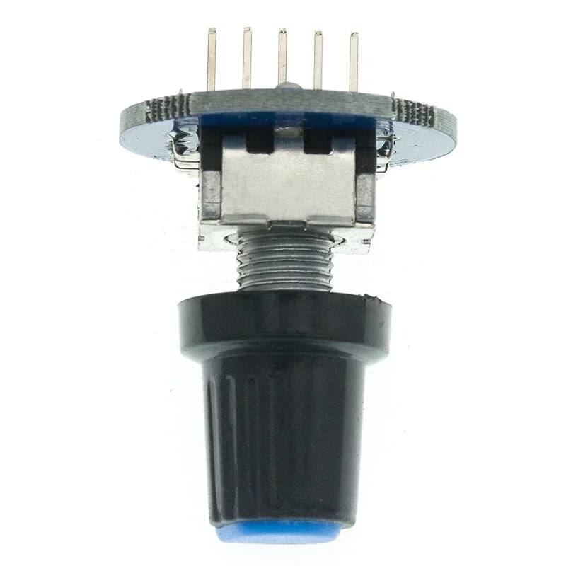 Sensor de desarrollo Arduino, módulo codificador rotatorio de ladrillo, tapa de perilla de potenciómetro giratorio de Audio redondo EC11 - imagen 3