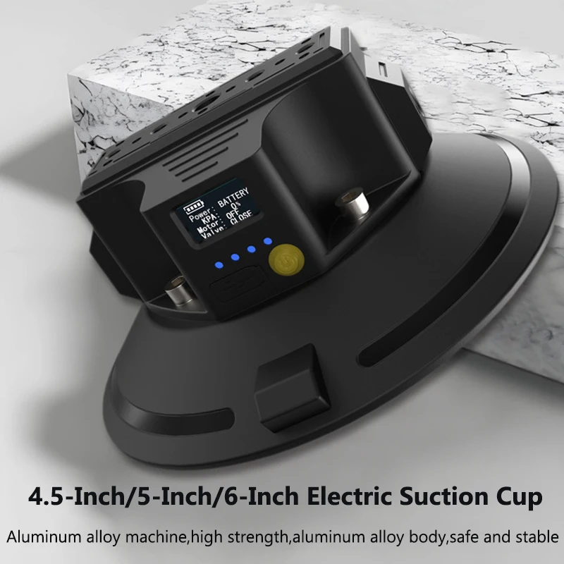 Ventosa eléctrica fuerte de 4,5/5/6 pulgadas, cámara de coche con ventosa, absorción de impacto, cámara deportiva, herramienta de disparo fija para teléfono Cam - imagen 4