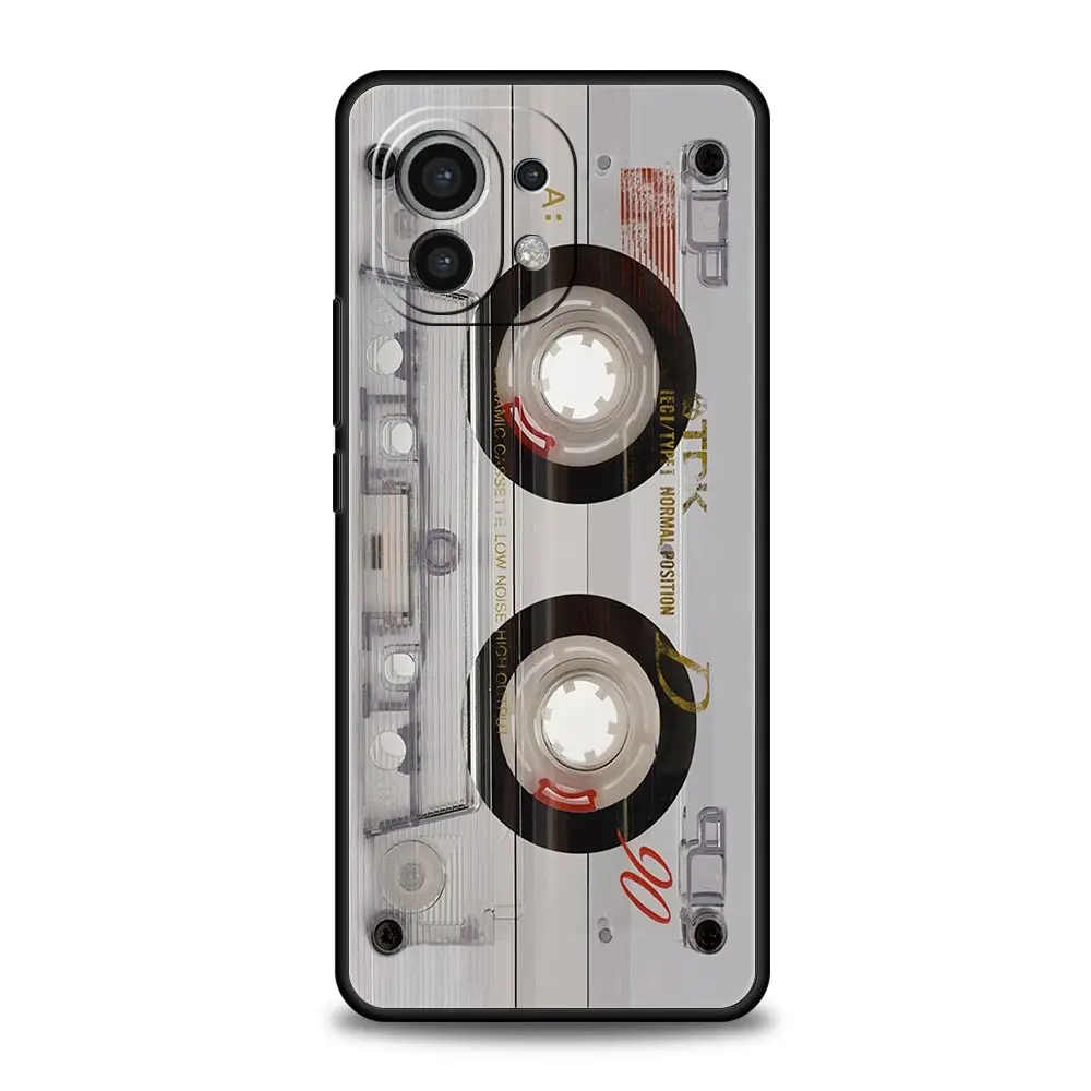 Funda de teléfono con cinta de casete vintage para Xiaomi Mi 15 14 13 12 11 Lite 14T 13T 12T 11T Pro Poco X7 X6 X5 X3 Pro F6 F5 F4 - imagen 2