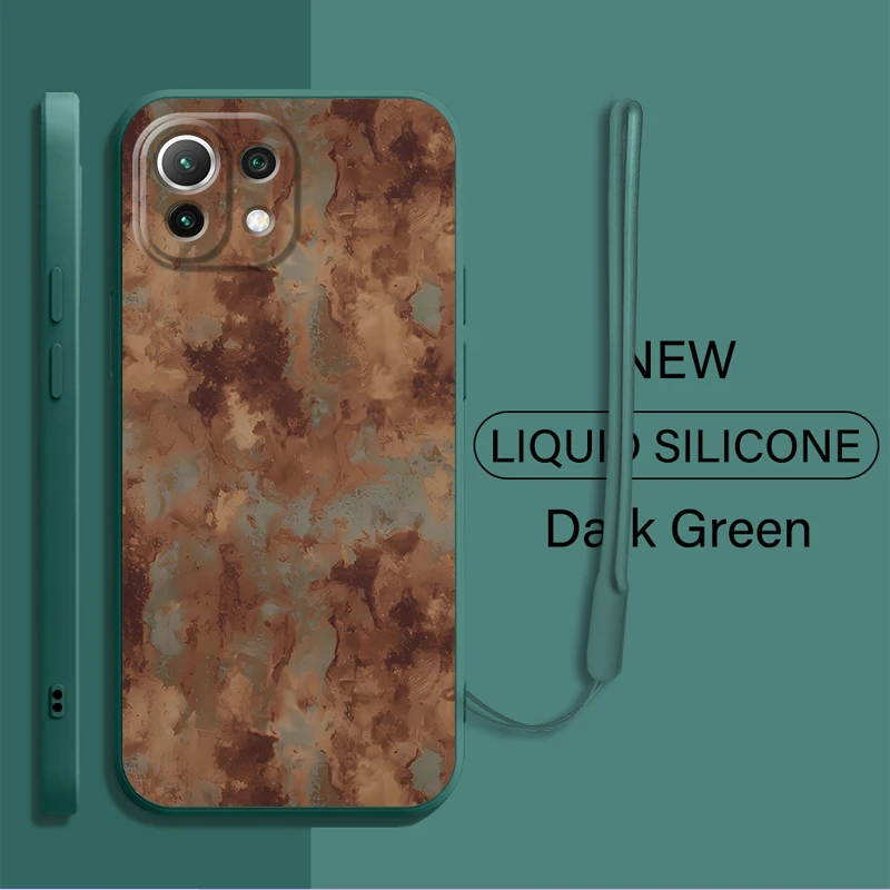 Funda blanda para Xiaomi Mi 10T 11T 12T Pro 13 11 12 Lite diseño Retro oxidado - imagen 2
