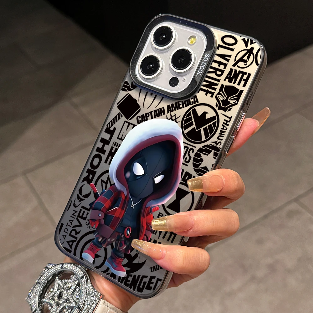 Bonita funda de teléfono Black Spider Man para Samsung Galaxy S25 Edge S24 S23 S22 S21 FE S20 Ultra Plus 5G Note20 cubierta dura mate - imagen 2