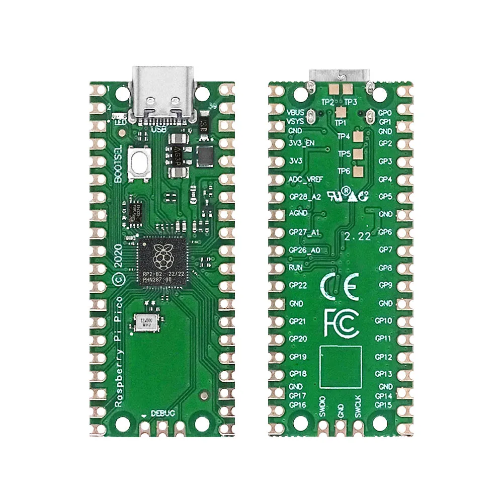 Raspberry Pi Pico W RP2040 - Microordenador de bajo consumo Cortex-M0+ - imagen 2