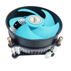 Ventilador CPU Silencioso con Aspas Azules – Alta Refrigeración