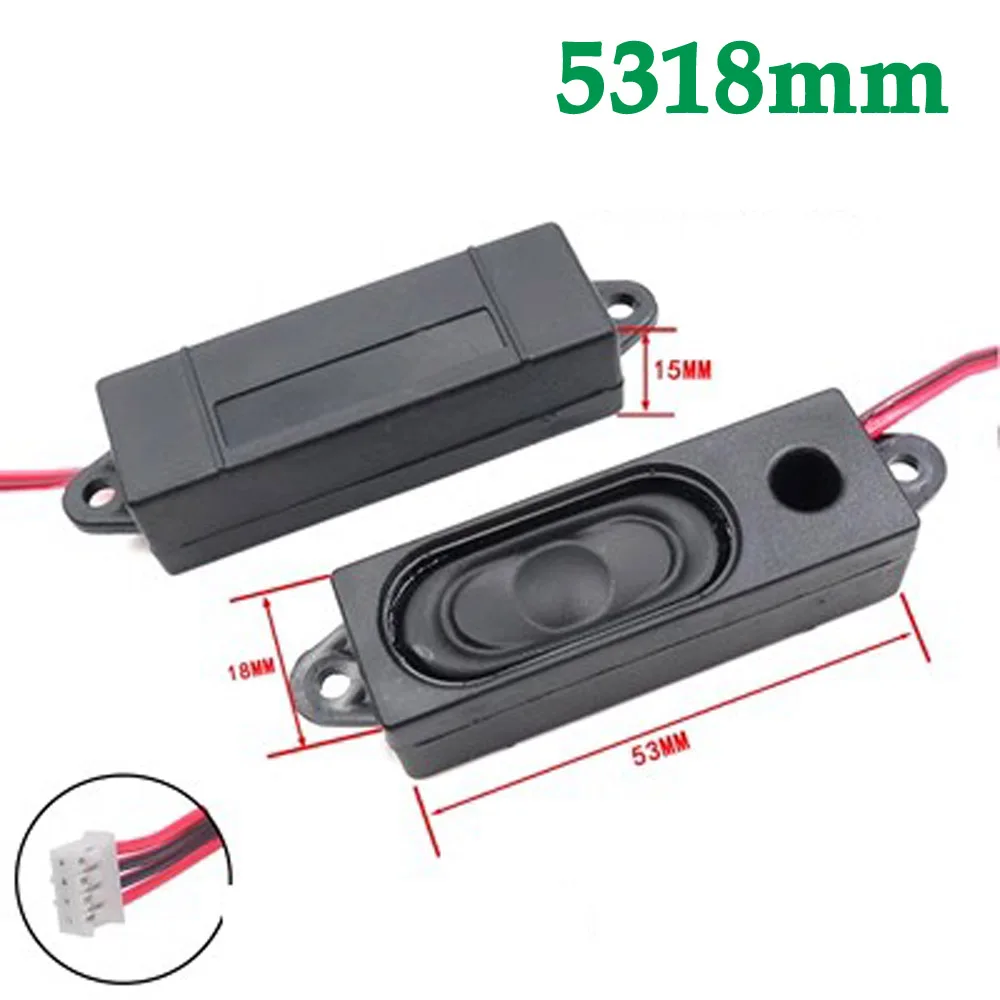 1 par de Monitor LCD/conector de altavoz de TV bocina 8R 2W 1853 1635 2364 altavoz 3718 5318 6423 2258 espesor 18MM - imagen 3