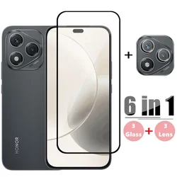 Honor 400 Lite Protector Pantalla y Lente Vidrio Templado HD