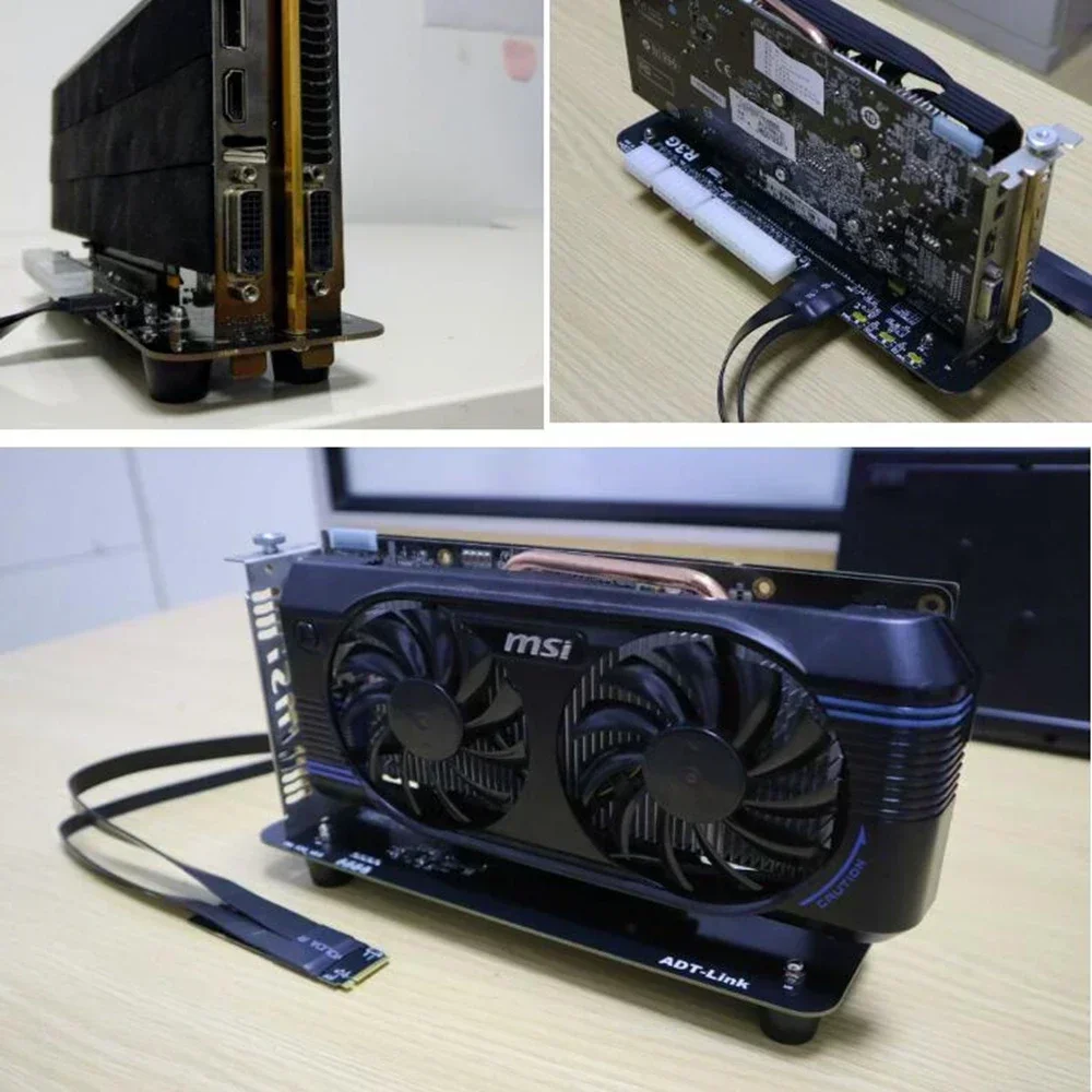 Dock eGPU M.2 NVMe a PCIe x16 – Gráfica Externa para Portátil - imagen 3