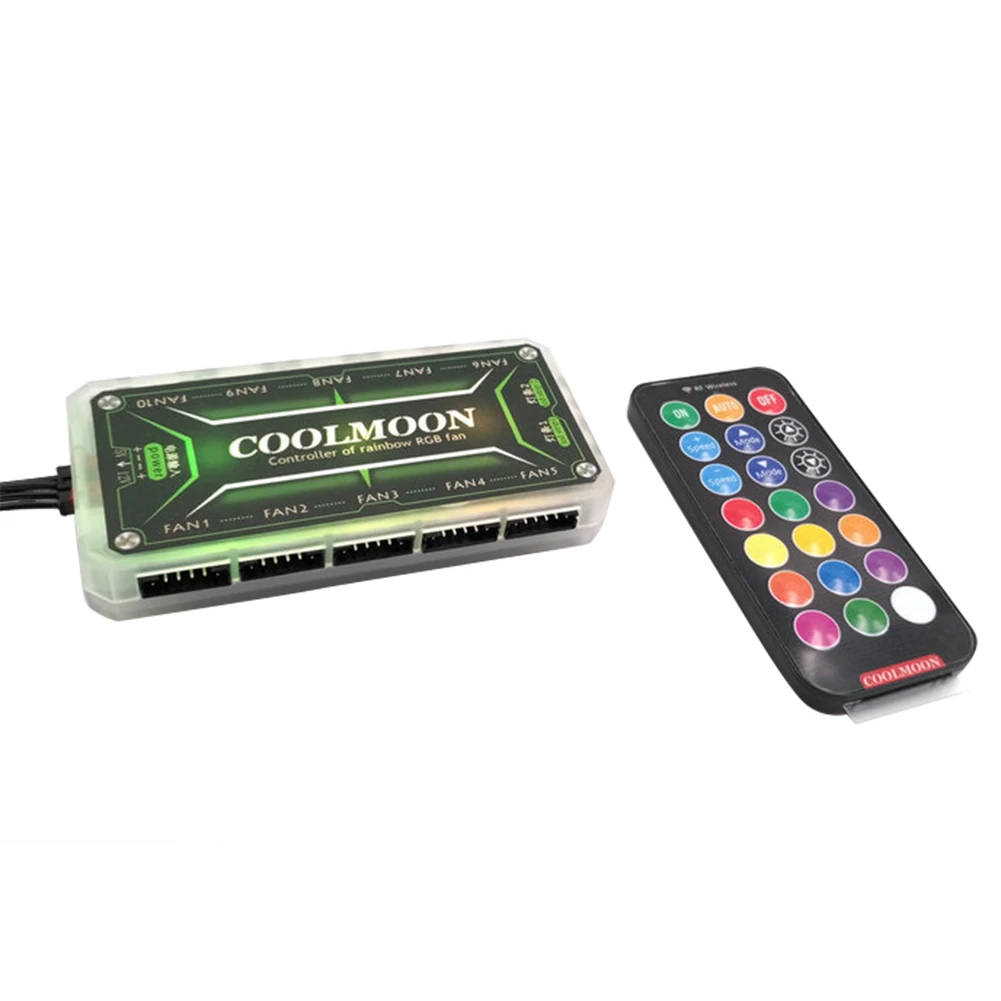 Coolmoon Panel Lateral RGB LED – Iluminación para Chasis PC - imagen 5